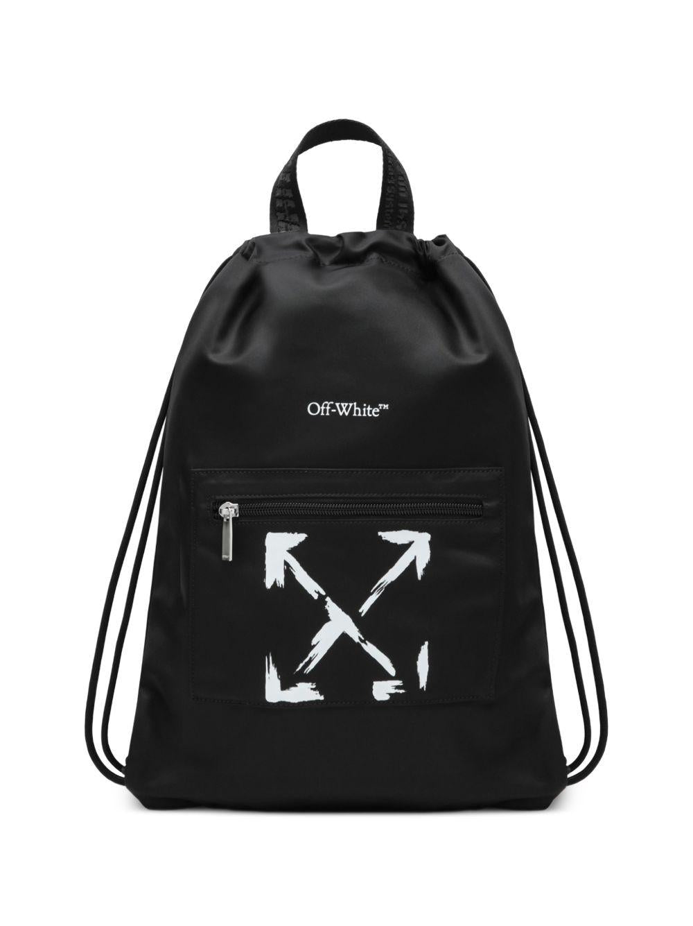 Zaino per bambino Off White Kids con stampa OBNB005S26FAB001 1001 OFF WHITE KIDS 