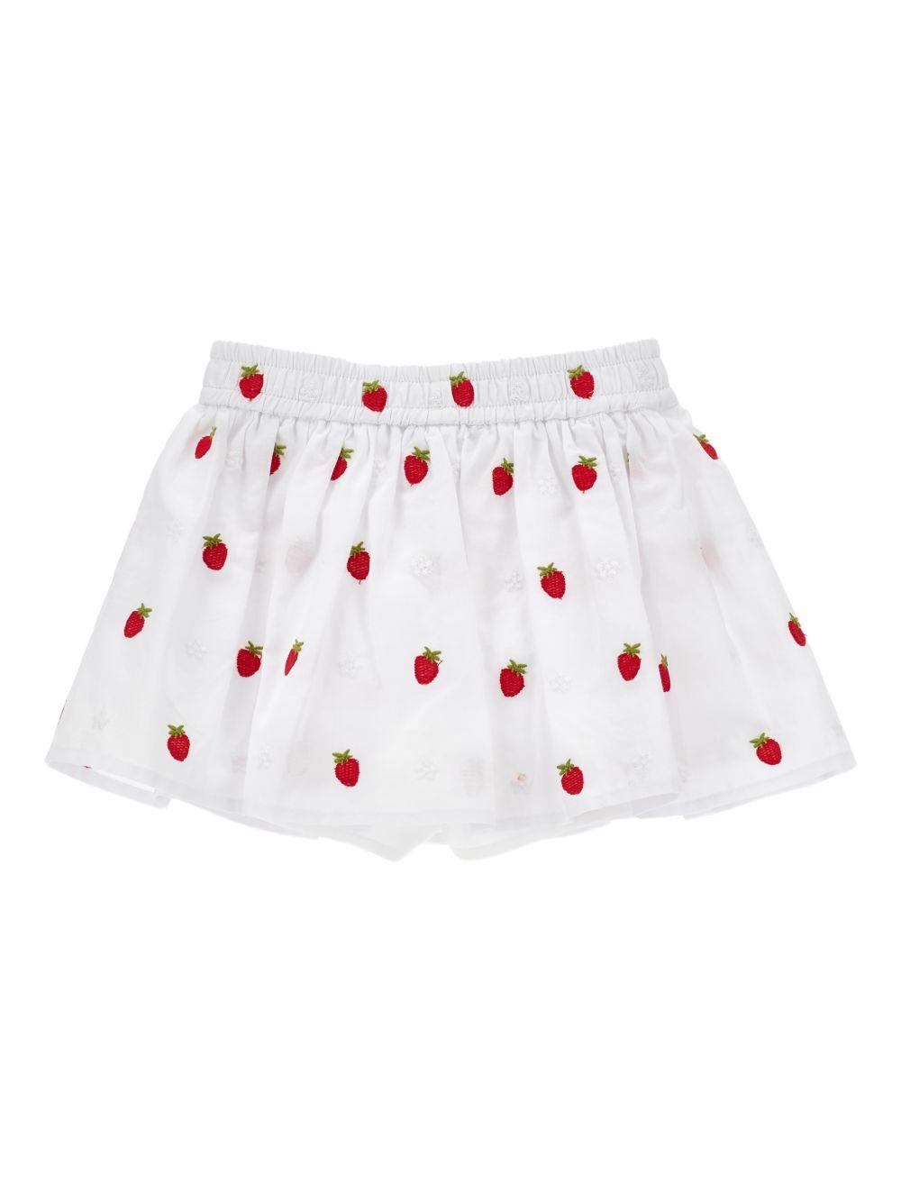 Shorts per neonata Monnalisa con fragole 31G4137944 9944 MONNALISA 