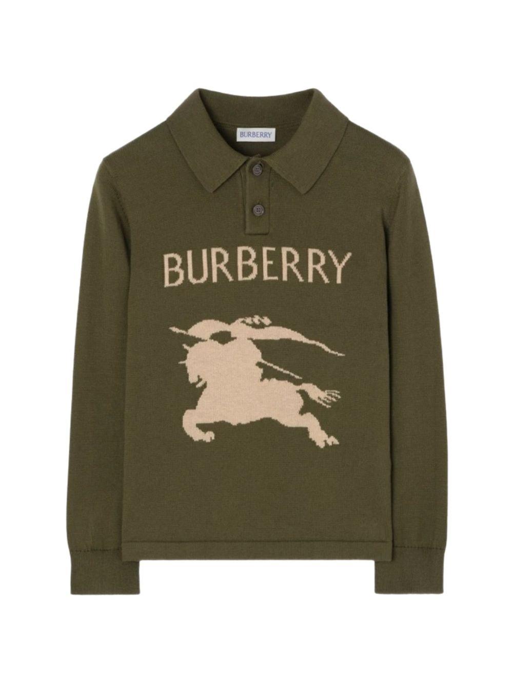 Maglia per bambino Burberry Kids stile polo 8130088 C3347 BURBERRY KIDS 