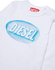 T-shirt per neonato Diesel Kids con logo K0085700YI9 K100 DIESEL KIDS 