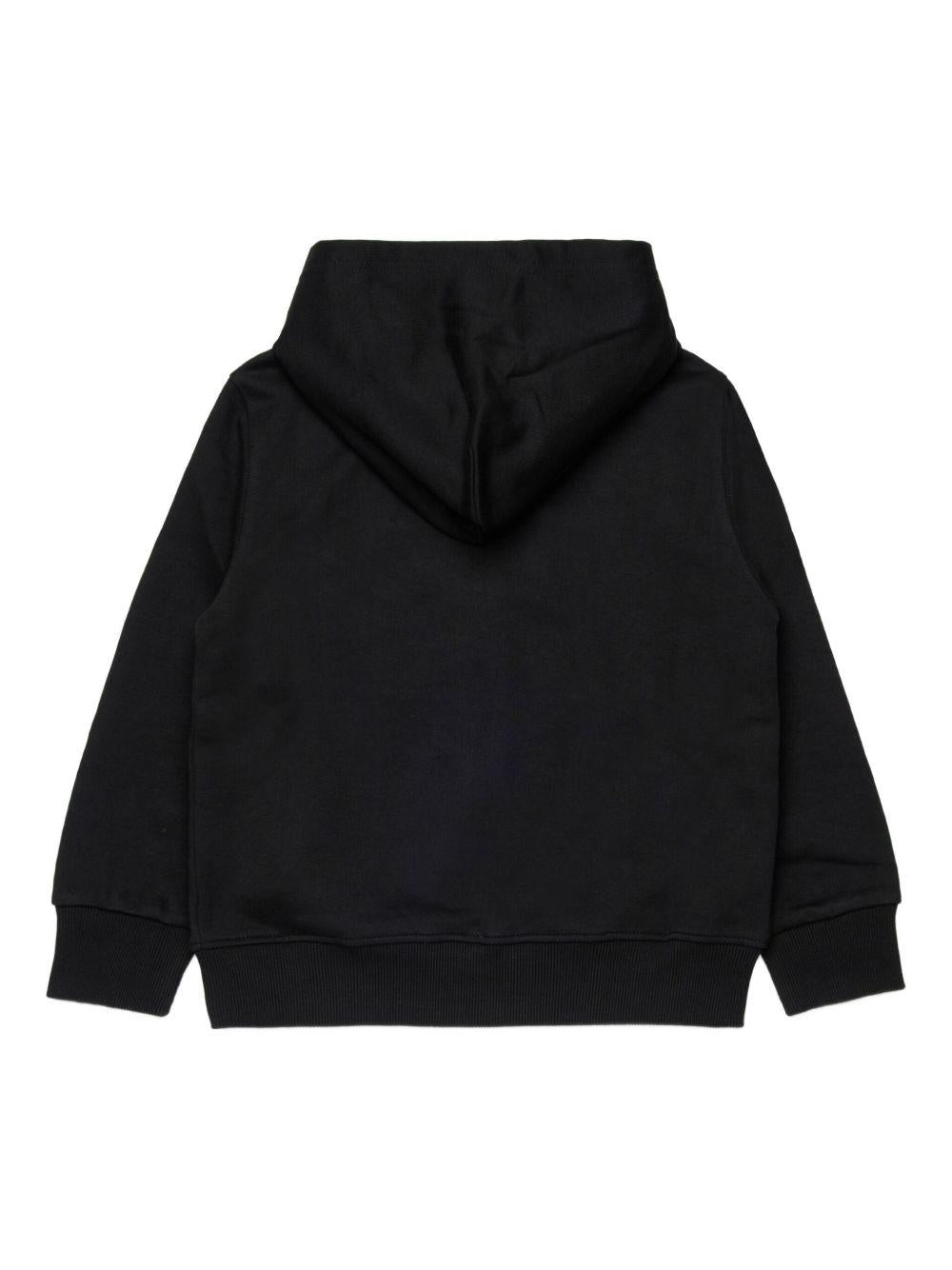 Felpa per bambino Diesel Kids con zip J026220GEAD K900 DIESEL KIDS 