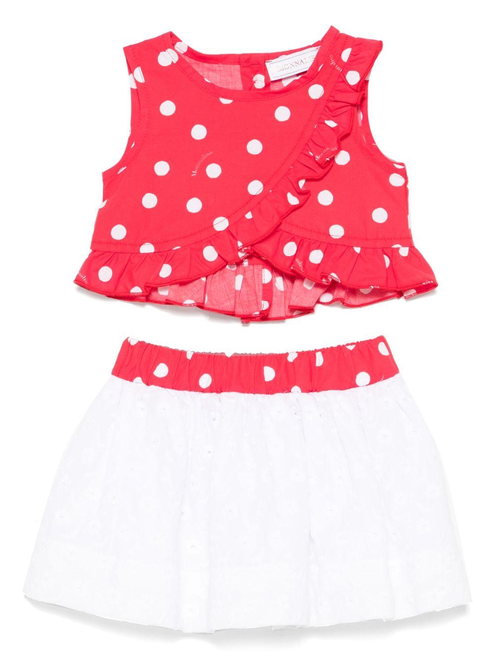 Monnalisa set top e gonna 31E5025601 4499 MONNALISA 