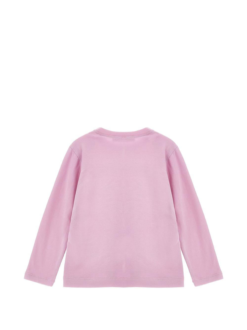 T-shirt per bambina Monnalisa con fiori 11H6158201 0063 MONNALISA 