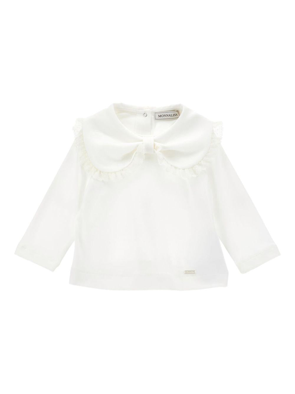 Monnalisa t-shirt con fiocco 31F6036202 0001 MONNALISA 