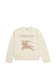 Maglione per bambina Burberry Kids con logo 8130501 A1452 BURBERRY KIDS 