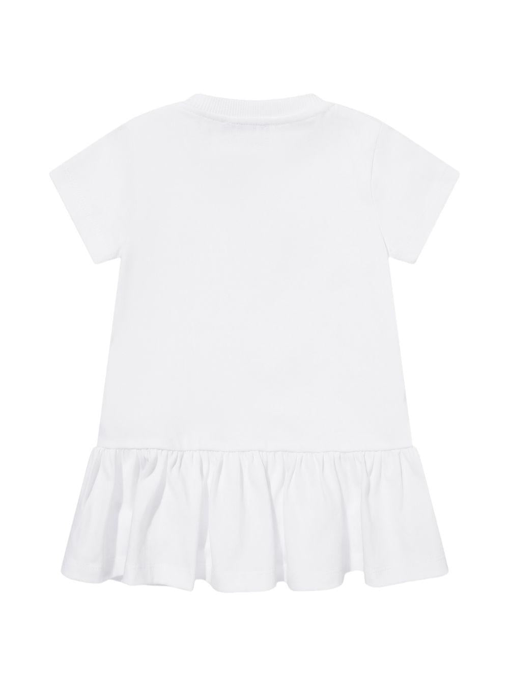 Abito per neonata Moschino Kids con stampa MDV0DJLAA02 10101 MOSCHINO KIDS 