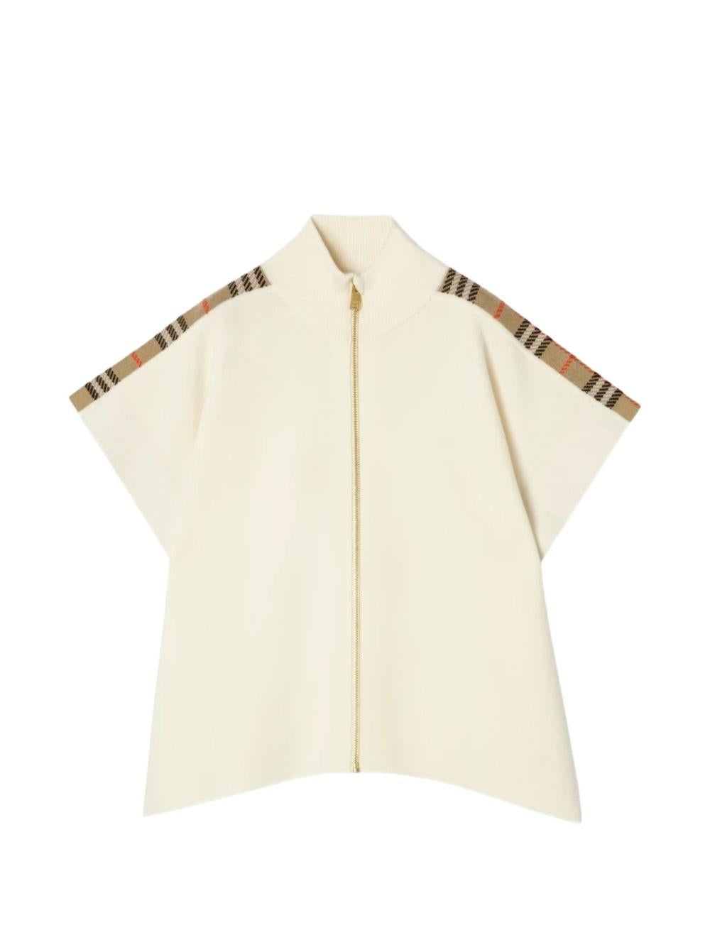 Cappa per bambina Burberry Kids in maglia 8129144 A5933 BURBERRY KIDS 