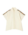 Cappa per bambina Burberry Kids in maglia 8129144 A5933 BURBERRY KIDS 