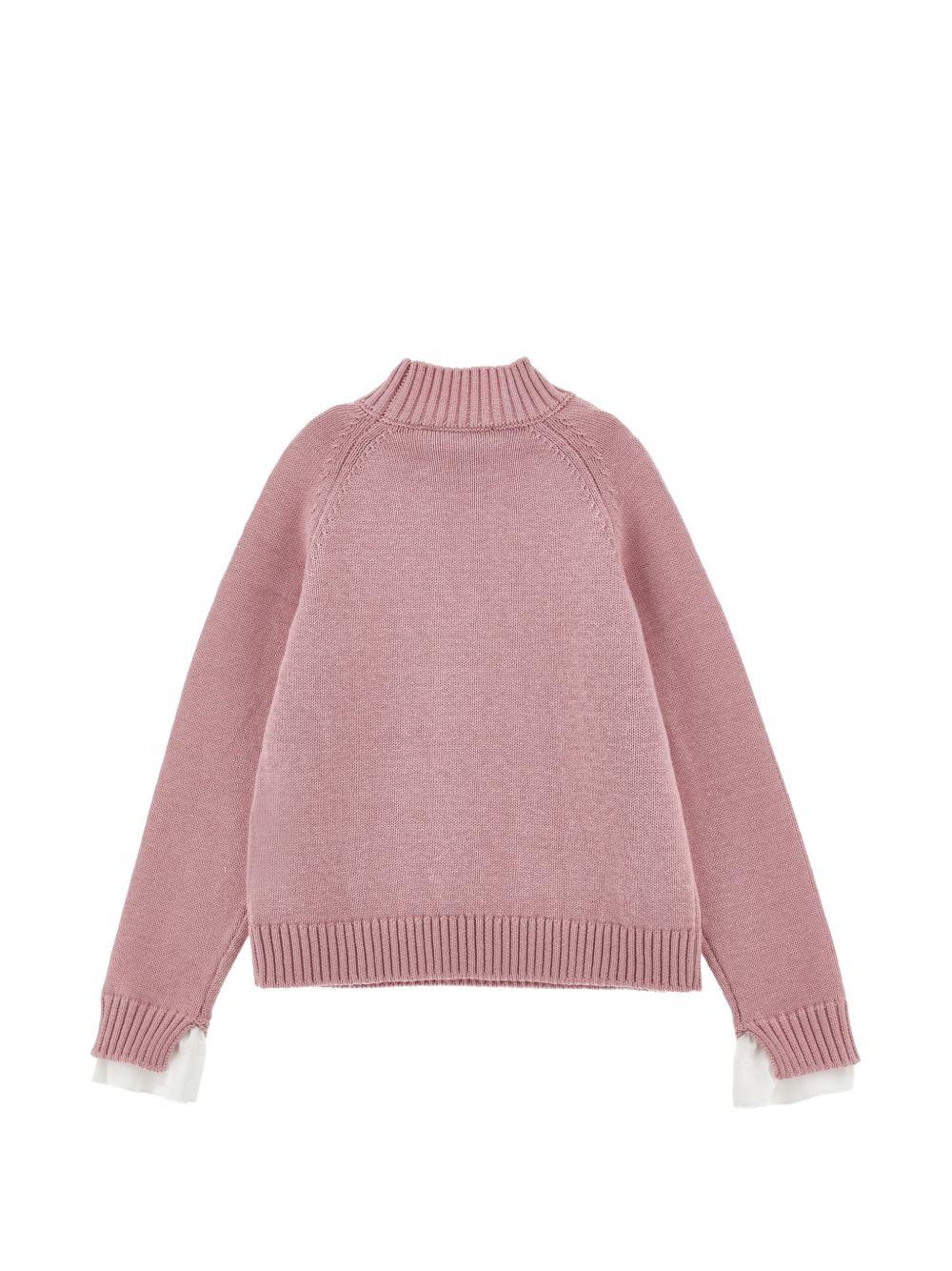 Maglione per bambina Monnalisa in lana 17H6018060 0094 MONNALISA 