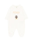Set tutina per neonato Fendi Kids 3 pezzi BUK167ST8 F0TU9 FENDI KIDS 