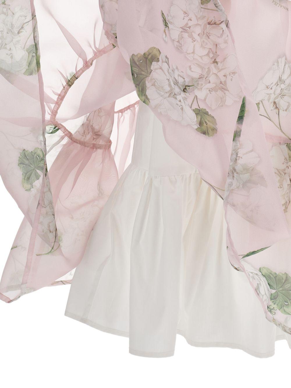 Abito per bambina Monnalisa a fiori 71G9137652 0091 MONNALISA 