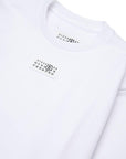 Felpa per bambino Maison Margiela Kids con stampa M61011MM04H M6100 MAISON MARGELA KIDS 