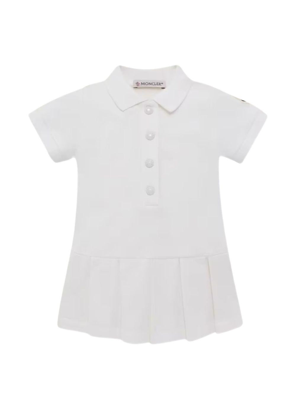 Abito per neonata Moncler Enfant a polo L19518I000088496F 034 MONCLER ENFANT 