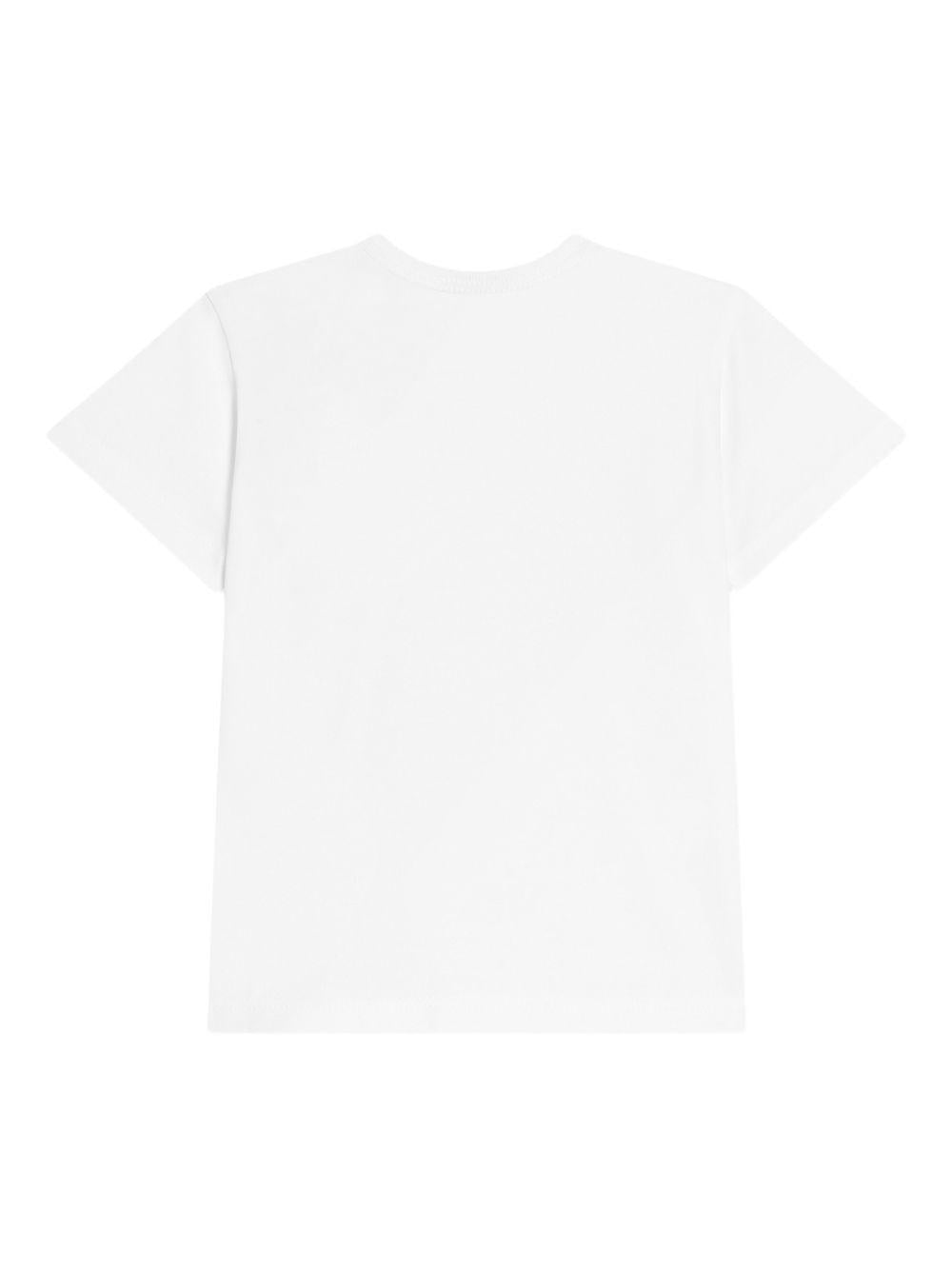 T-shirt per neonato Dolce & Gabbana Kids con placca L1JT7TG7P1T W0800 DOLCE & GABBANA KIDS 