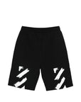 Bermuda per bambino Off White Kids con stampa OBCI001S26FLE003 001 OFF WHITE KIDS 