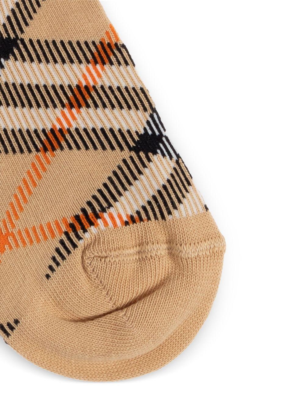 Calzini unisex Burberry Kids in check 8100428 B9368 BURBERRY KIDS 