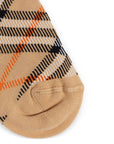 Calzini unisex Burberry Kids in check 8100428 B9368 BURBERRY KIDS 