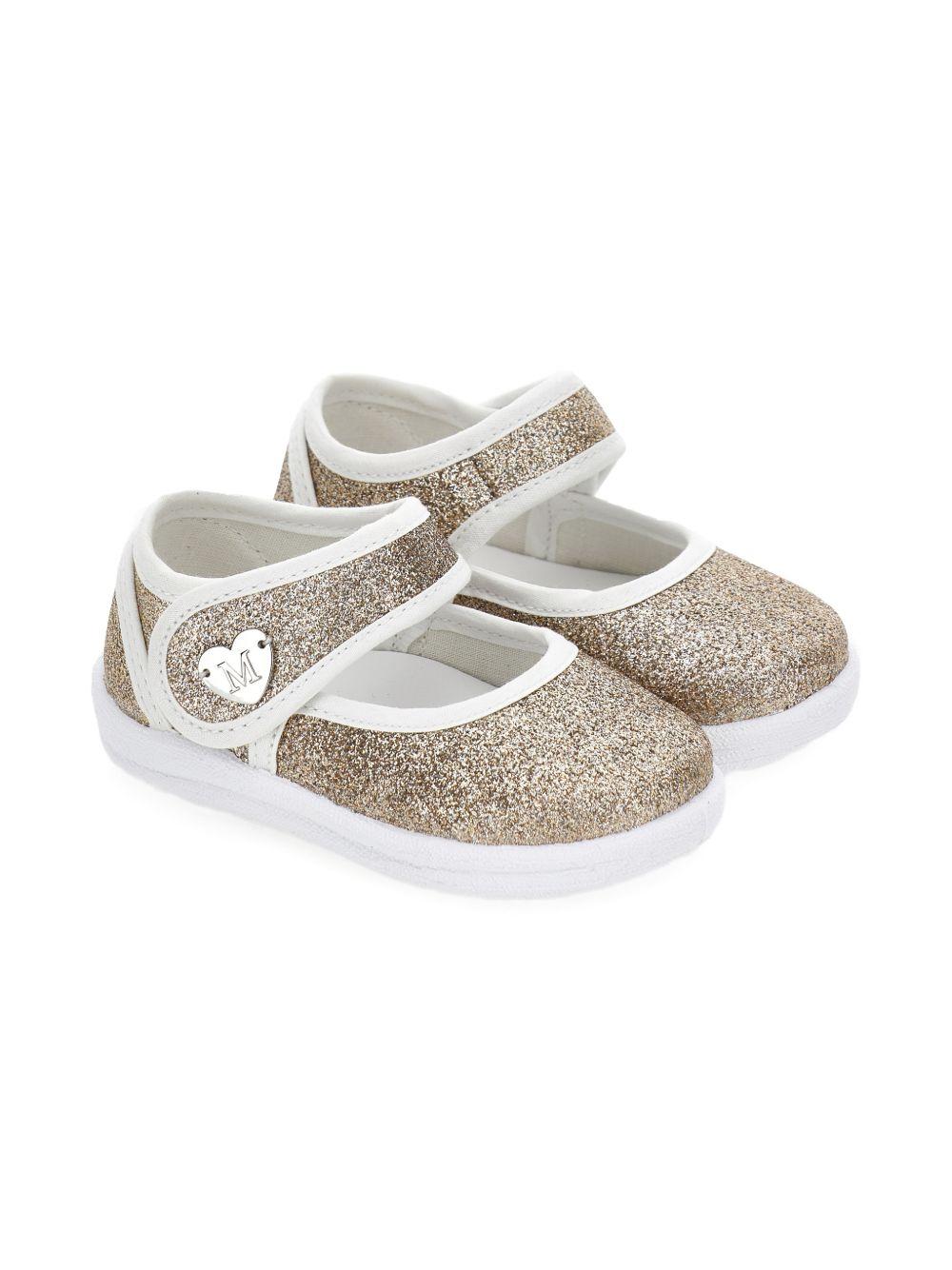 Scarpine per neonata Monnalisa glitterate 83G0057714 G073 MONNALISA 