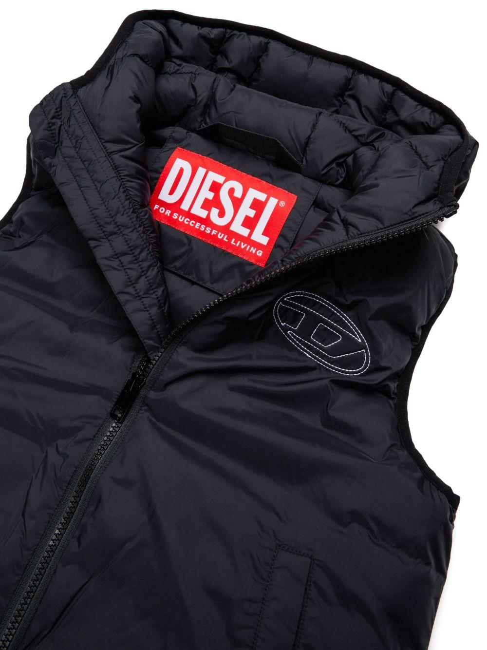 Gilet per bambino Diesel Kids con logo J02883KXBVE K900 DIESEL KIDS 