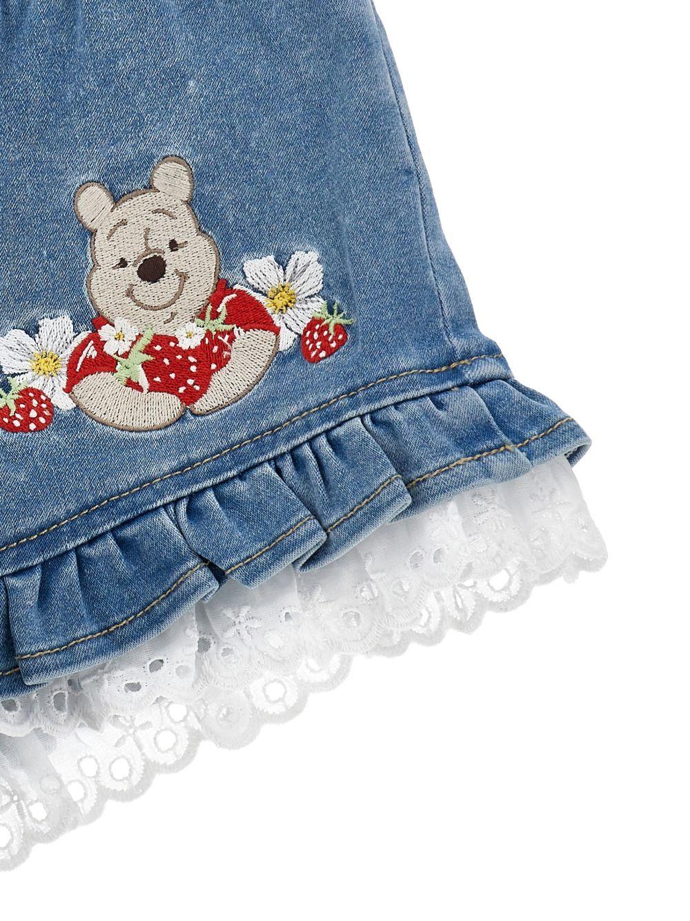 Shorts per neonata Monnalisa Winnie the Pooh 39G4097017 0062 MONNALISA 