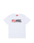 T-shirt per bambino Diesel Kids con logo J0297600YI9 K100 DIESEL KIDS 