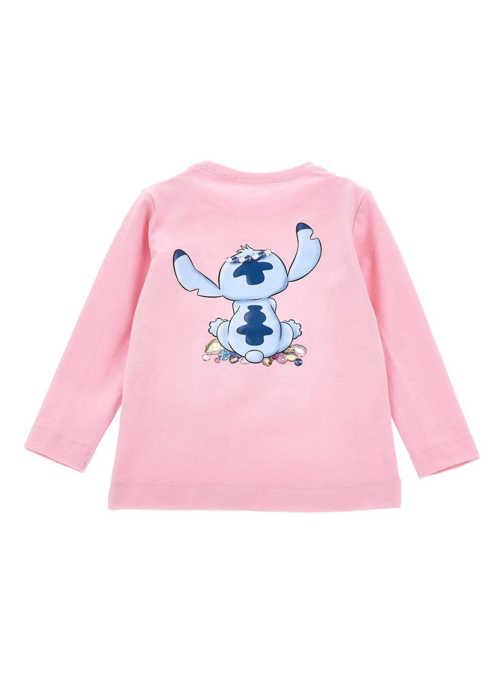 Monnalisa t-shirt Stitch 19F6106013 0090 MONNALISA 