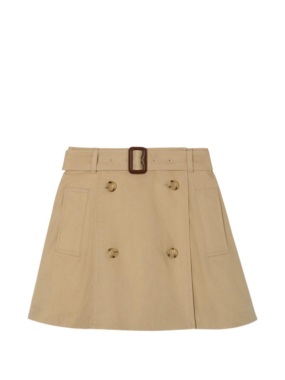 Gonna per bambina Burberry Kids con cintura 8126201 B9719 BURBERRY KIDS 