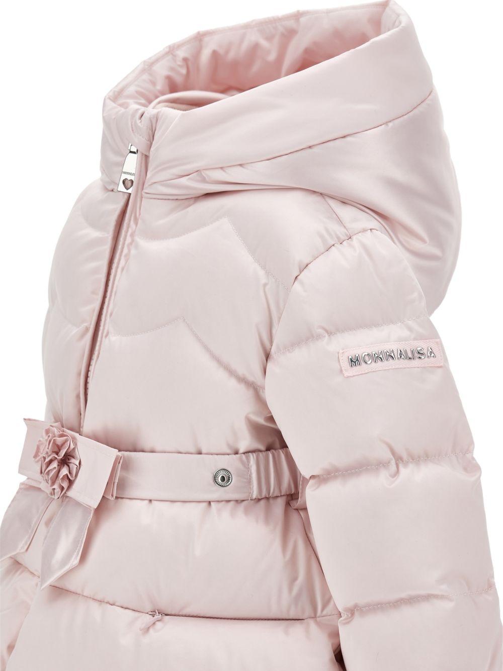 Giubbino per neonata Monnalisa lungo 37H1028026 0013 MONNALISA 