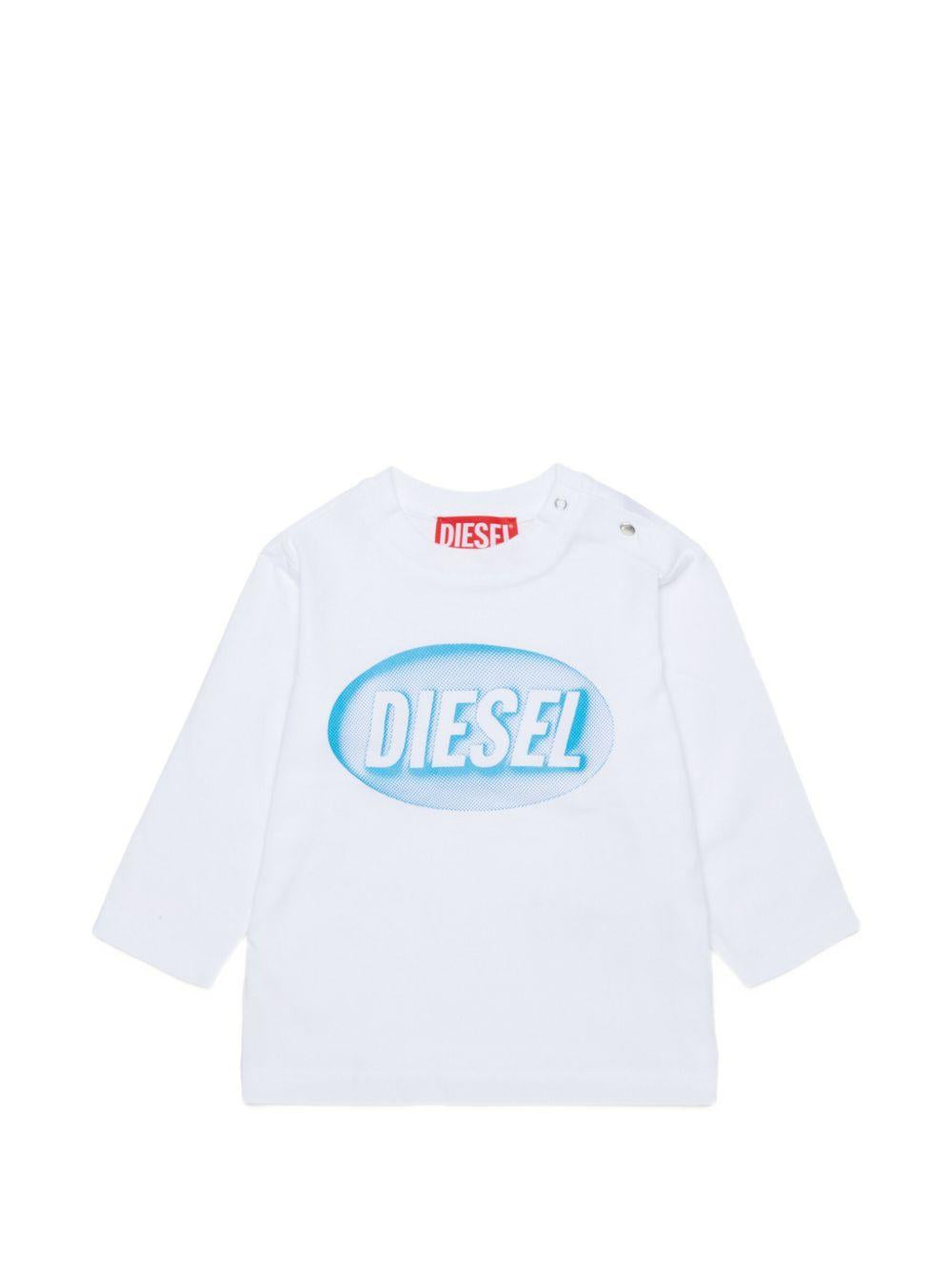 T-shirt per neonato Diesel Kids con logo K0085700YI9 K100 DIESEL KIDS 
