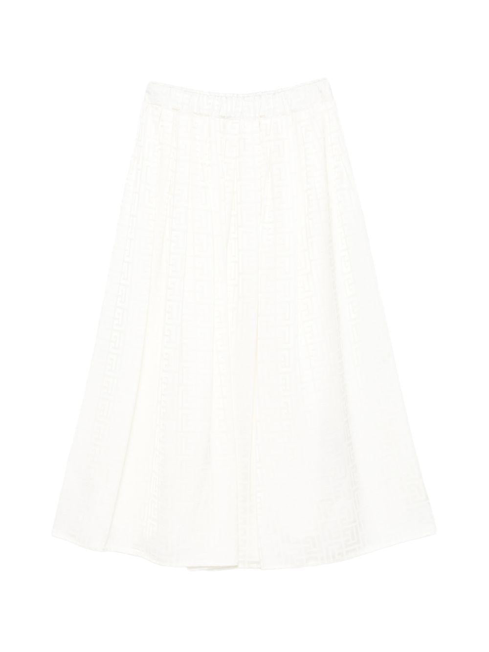 Gonna per bambina Balmain Kids lunga BY7A60S0192 102 BALMAIN KIDS 