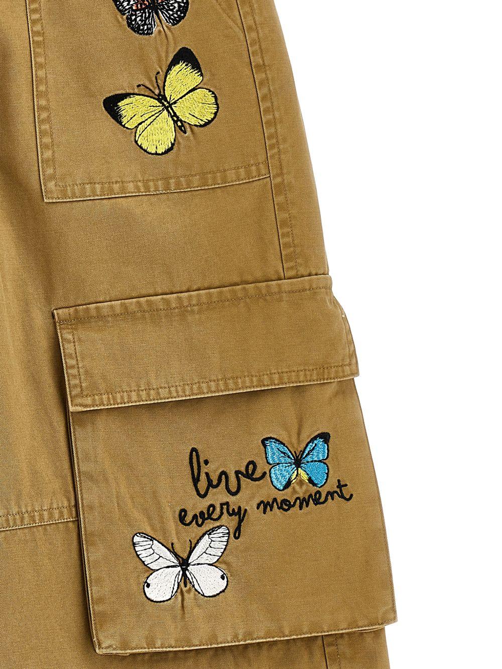 Pantaloni per bambina Monnalisa cargo 49G4067748 0003 MONNALISA 
