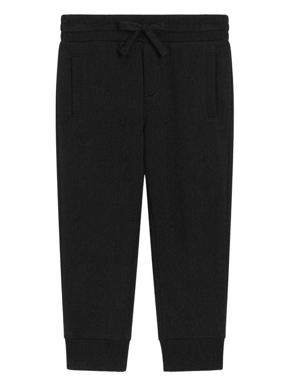 Pantaloni per bambino Dolce & Gabbana Kids in felpa L4JPT0G7P1V N0000 DOLCE & GABBANA KIDS 