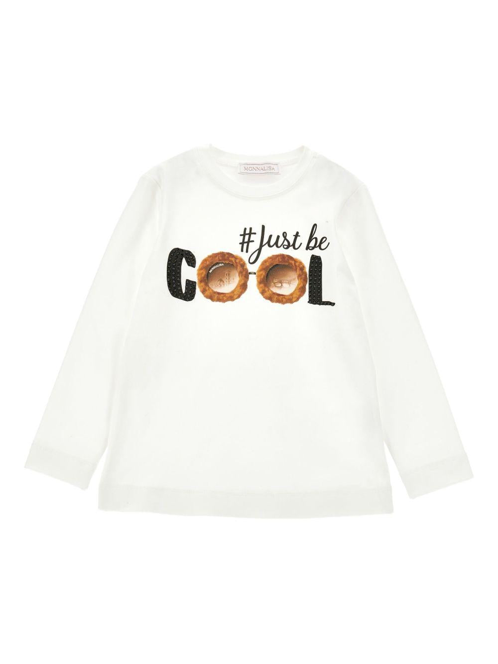 Monnalisa t-shirt con stampa 19F6146003 0001 MONNALISA 