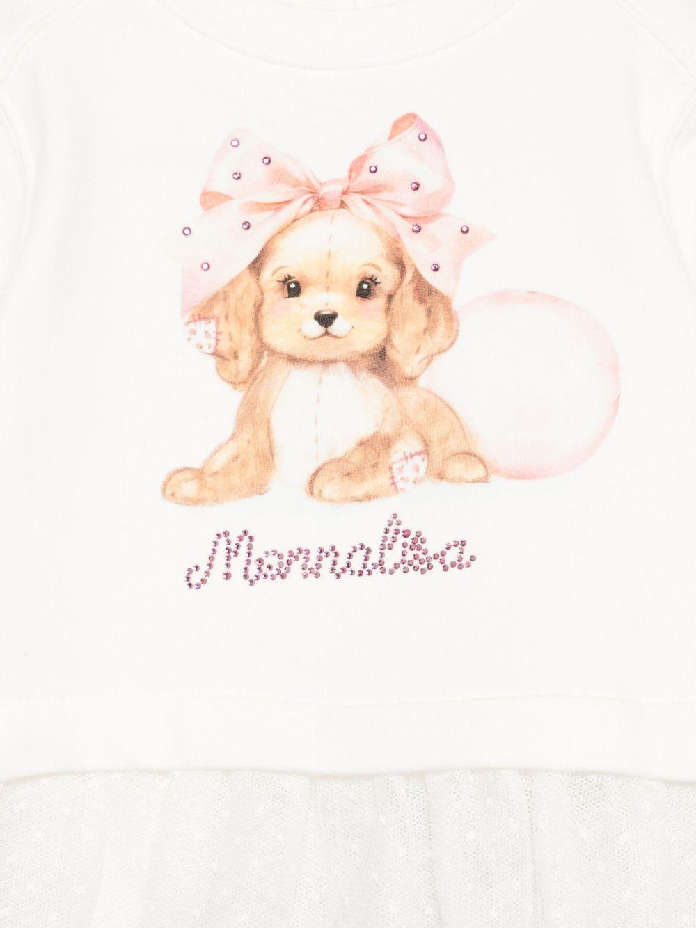 Monnalisa felpa con stampa 39F6076004 0001 MONNALISA 