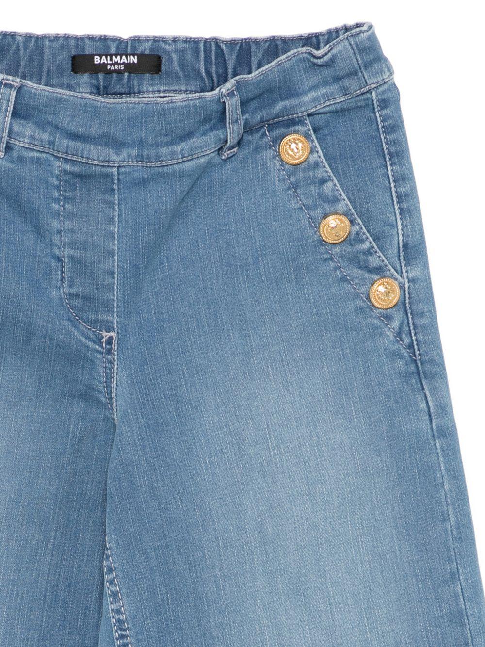 Jeans per bambina Balmain Kids ampio - Ninna Nanna