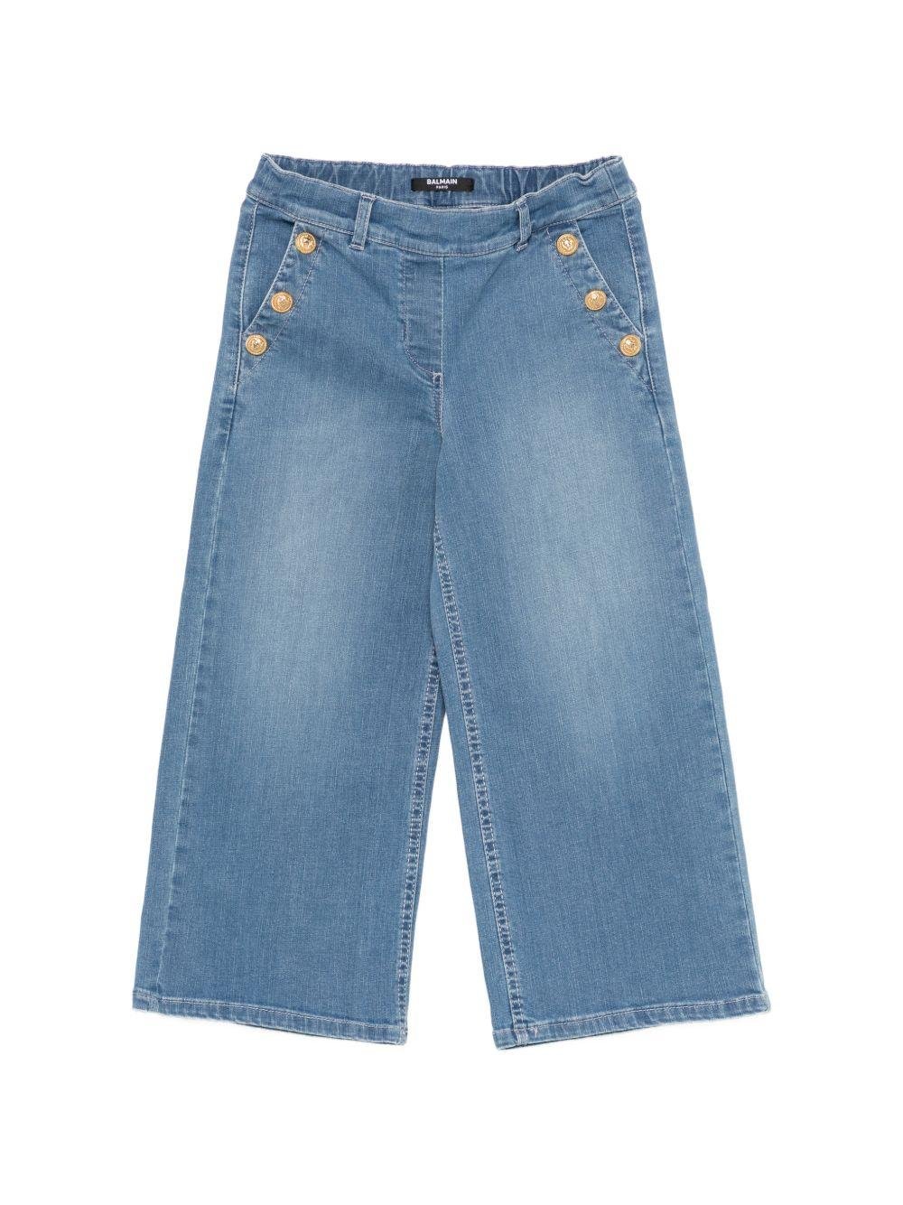 Jeans per bambina Balmain Kids ampio - Ninna Nanna