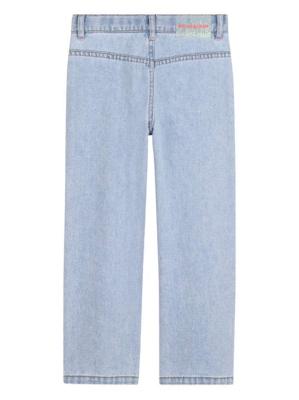 Jeans per bambina Billieblush con strass - Ninna Nanna