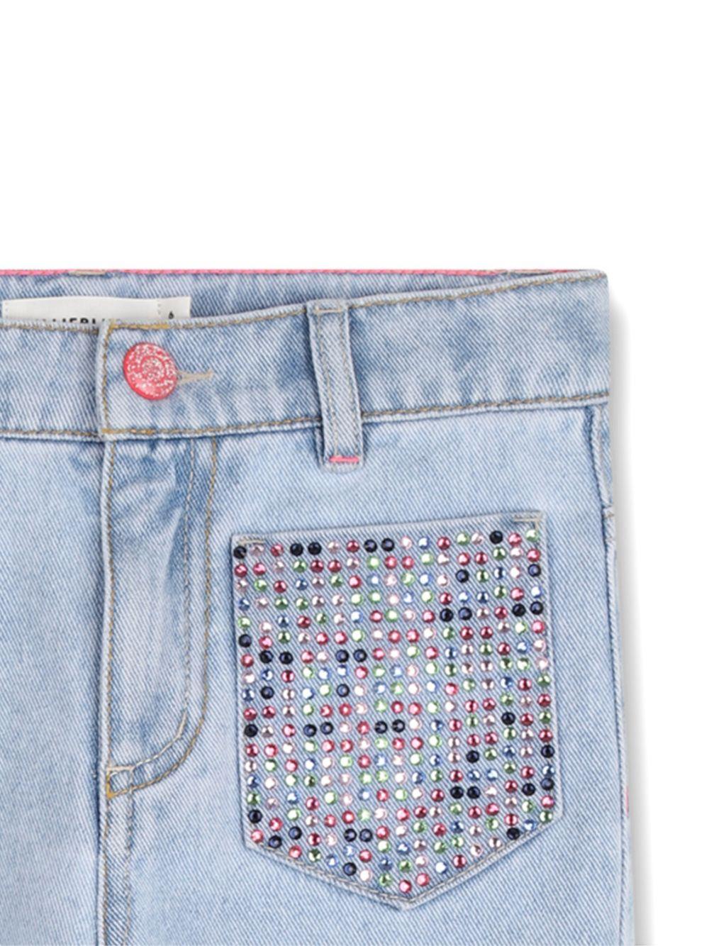 Jeans per bambina Billieblush con strass - Ninna Nanna