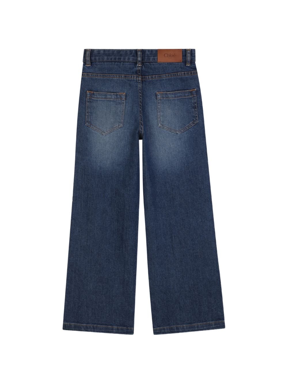 Jeans per bambina Chloé Kids palazzo - Ninna Nanna