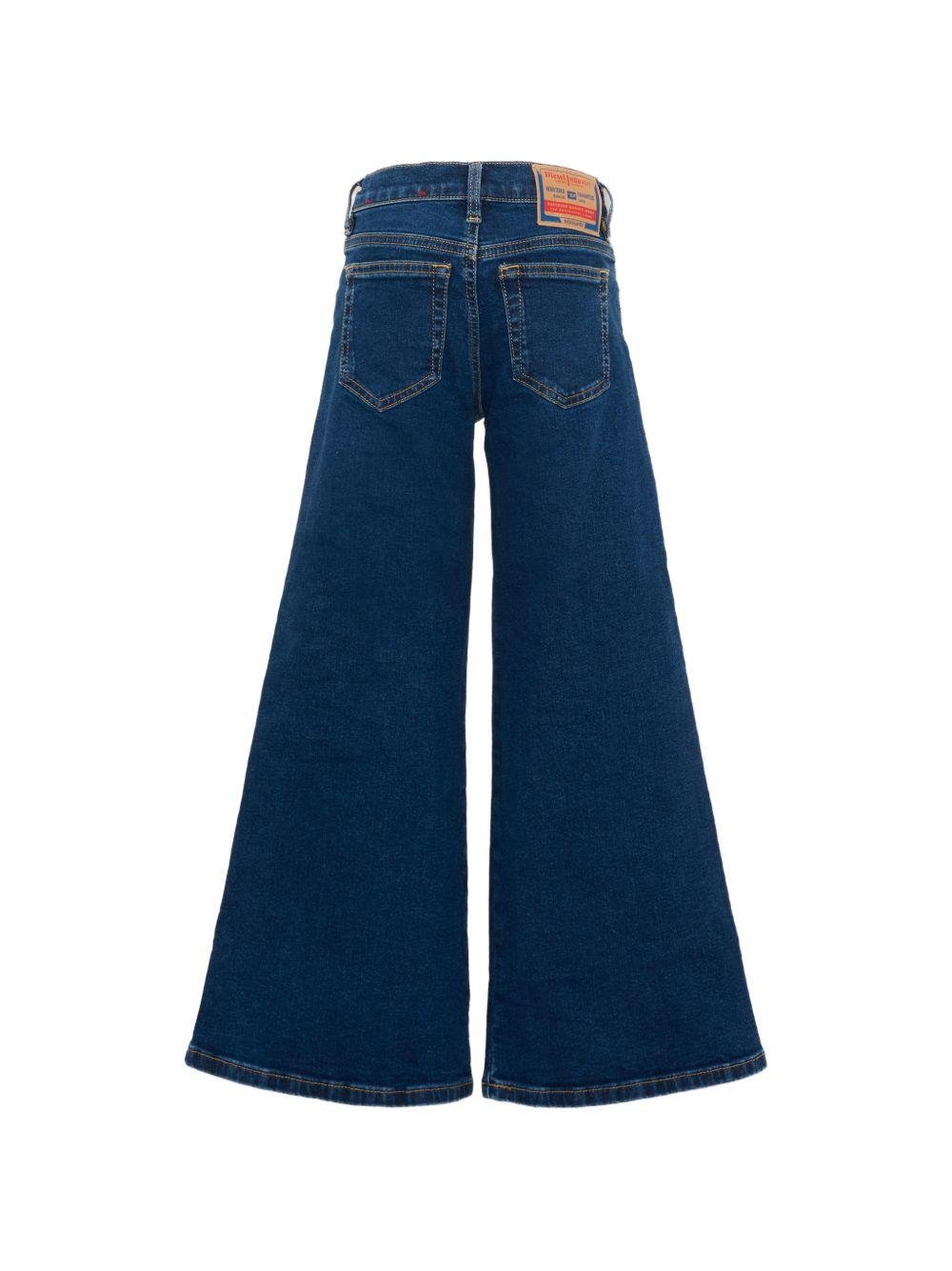 Jeans per bambina Diesel Kids a gamba larga - Ninna Nanna