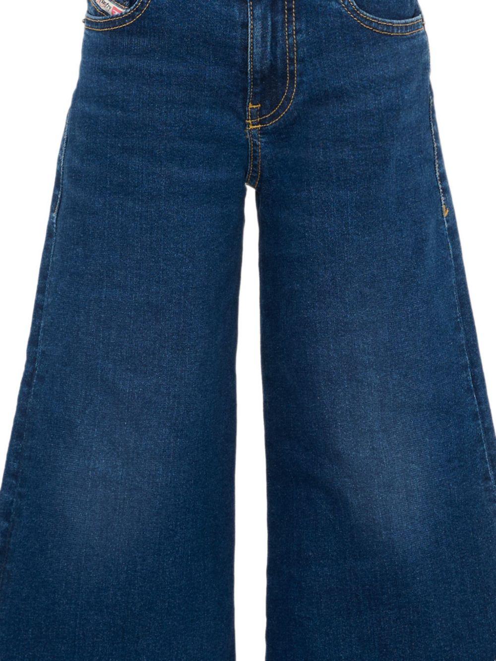 Jeans per bambina Diesel Kids a gamba larga - Ninna Nanna