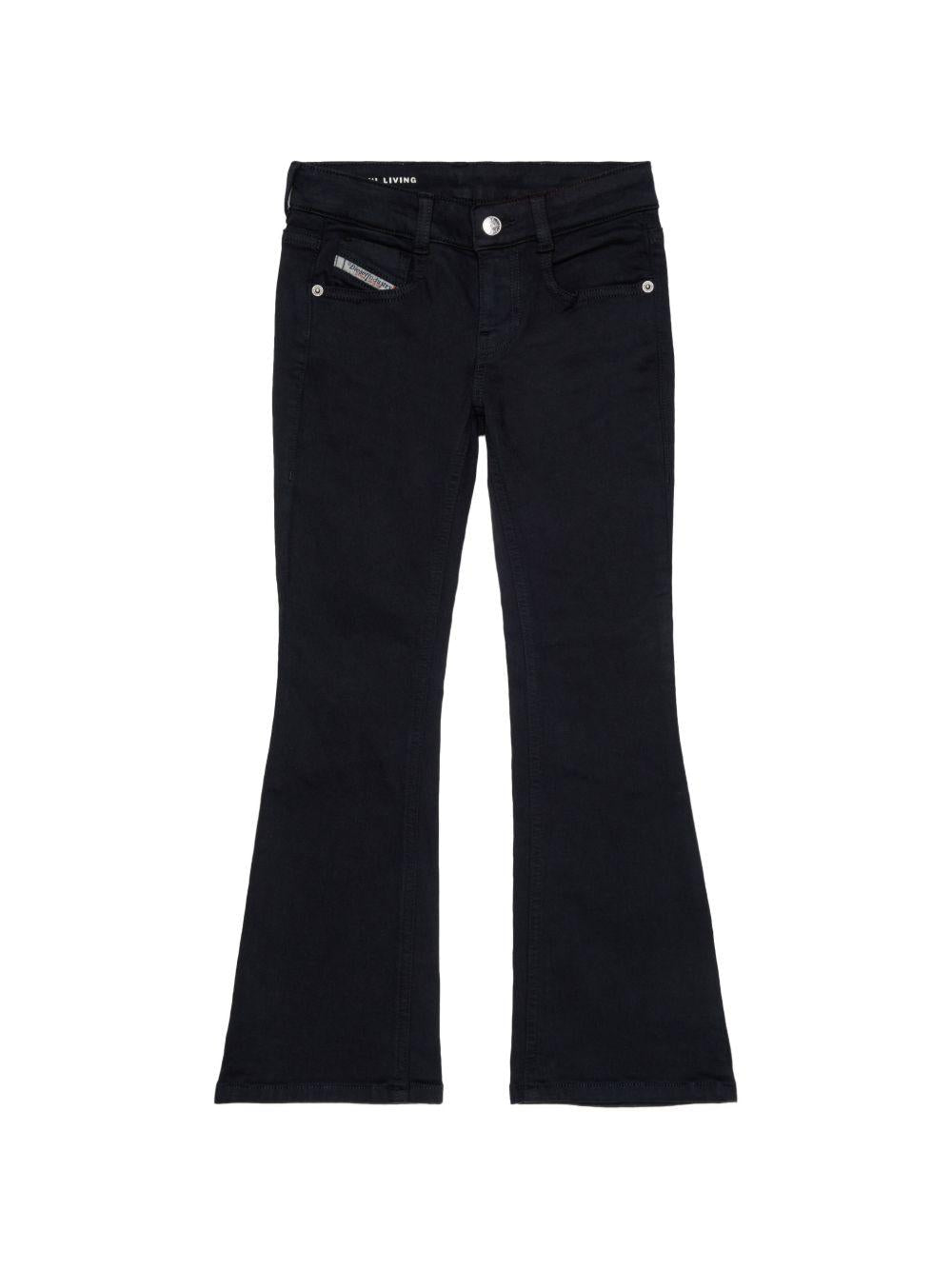 Jeans per bambina Diesel Kids a zampa - Ninna Nanna