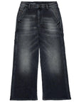 Jeans per bambina Diesel Kids con logo - Ninna Nanna