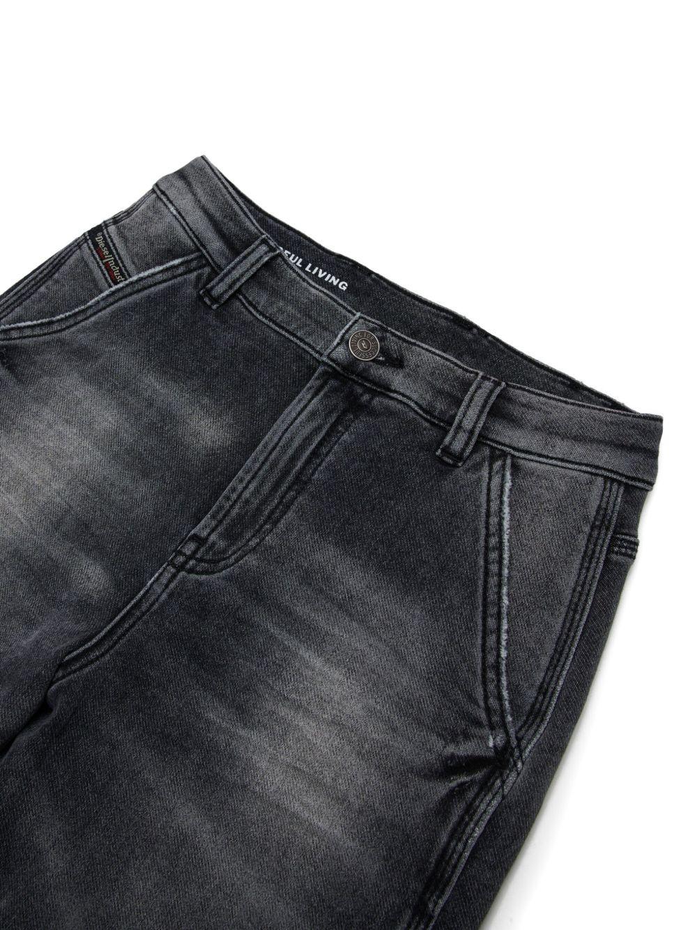 Jeans per bambina Diesel Kids con logo - Ninna Nanna