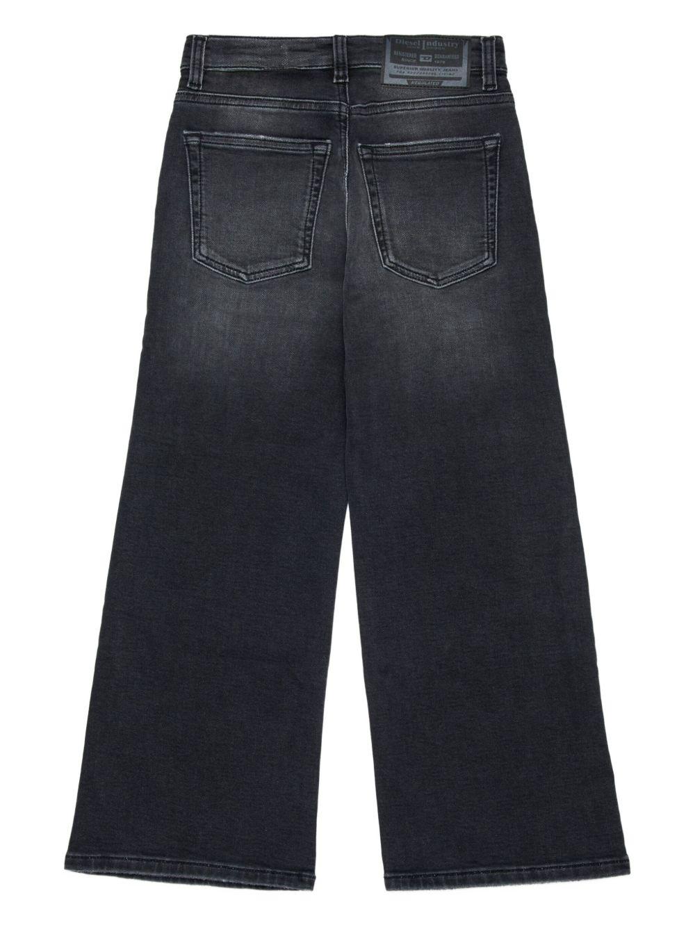 Jeans per bambina Diesel Kids gamba larga - Ninna Nanna