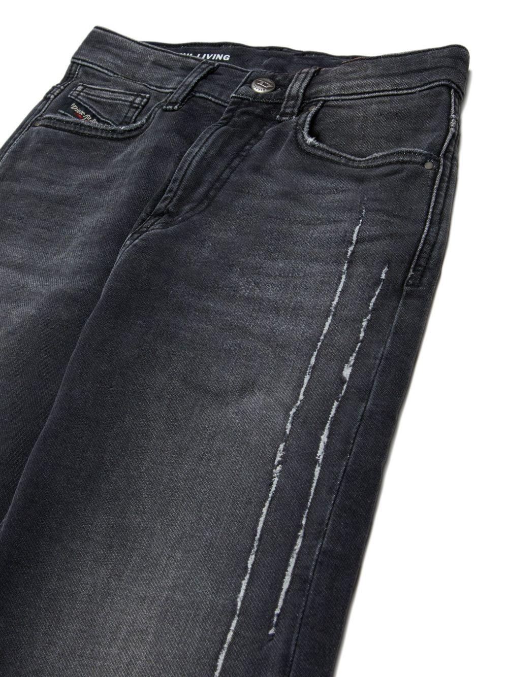 Jeans per bambina Diesel Kids gamba larga - Ninna Nanna