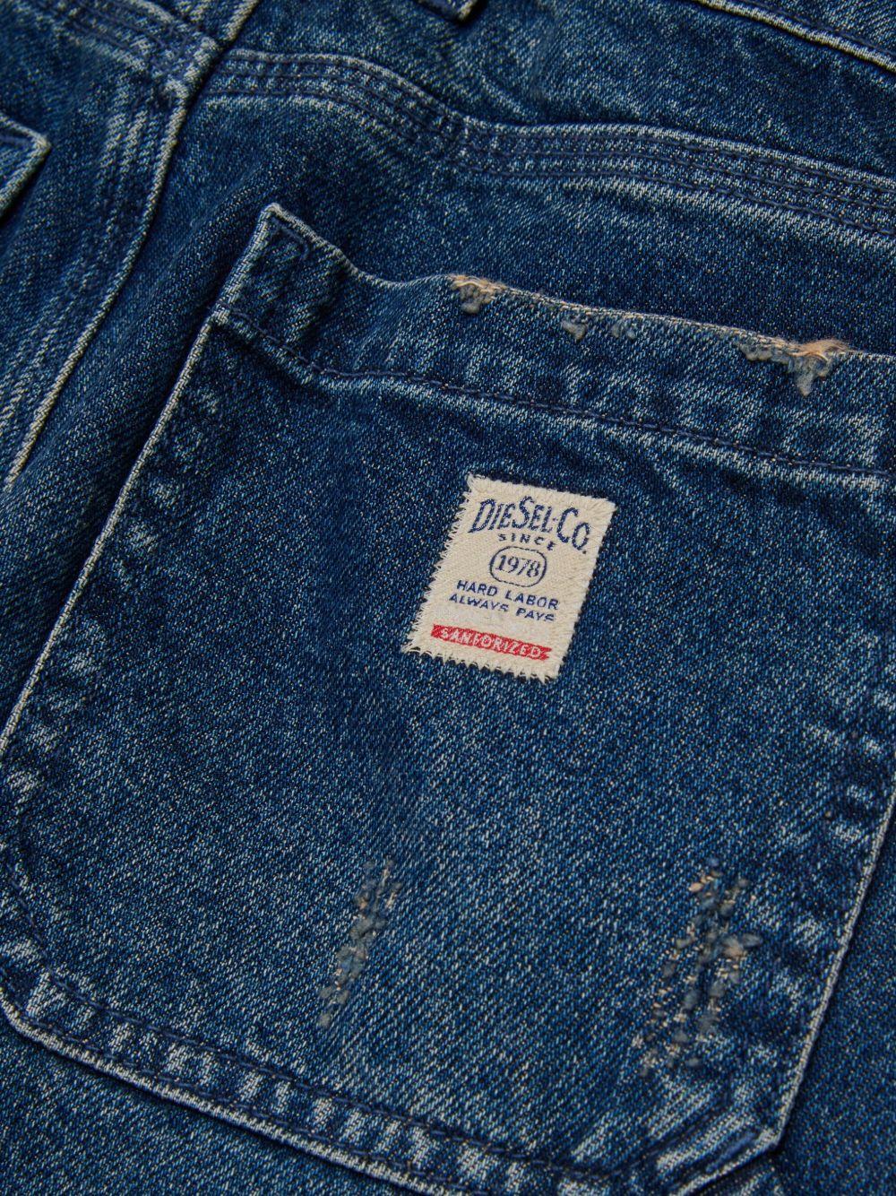 Jeans per bambina Diesel Kids larghi - Ninna Nanna