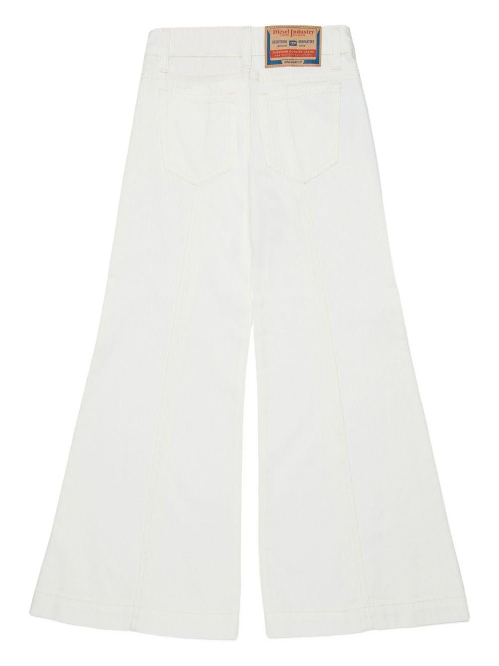 Jeans per bambina Diesel Kids svasati - Ninna Nanna