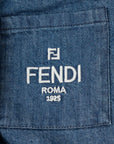 Jeans per bambina Fendi Kids a gamba larga - Ninna Nanna