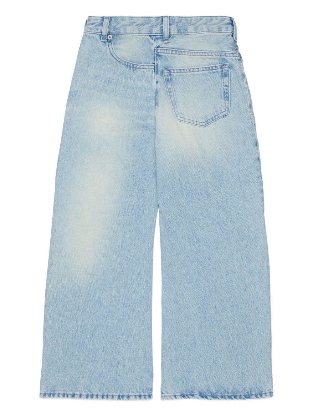 Jeans per bambina Maison Margiela Kids sbagliato - Ninna Nanna
